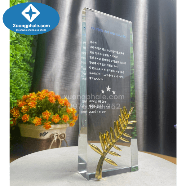 Ý nghĩa của kỷ niệm chương pha lê